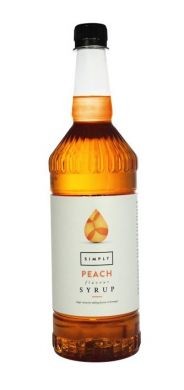 Simply Peach Syrup - 1 Litre